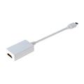 Adaptor DIGITUS Mini DisplayPort / HDMI - 15cm - Alb