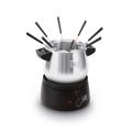 FRITEL Oală de fondue de familie - 1.5l - Gri / Negru
