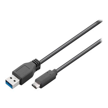 Cablu USB 3.0 / USB 3.1 goobay USB Type-C - 3m - Negru