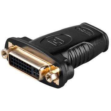 Adaptor HDMI™/DVI-I, placat cu aur