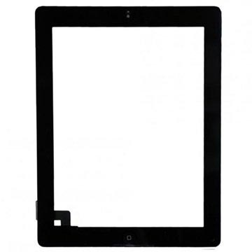 Sticla de afișare și ecran tactil iPad 2 - negru