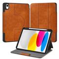 Husă Tech-Protect Fleece pentru iPad 2022/2025 - Maro