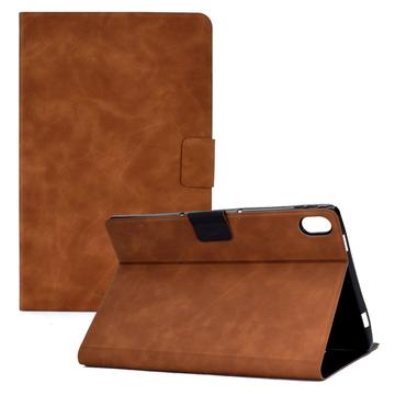 iPad 2022/2025 Husă flip cu suport pentru carduri - maro