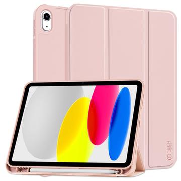 Husă Folio cu trei pliuri iPad 2022/2025 Tech-Protect SmartCase Pen - Roz