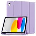 Husă Folio cu trei pliuri iPad 2022/2025 Tech-Protect SmartCase Pen - Violet