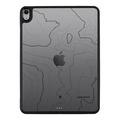 iPad Air 11 2024/2025 Tactical Warthog Hybrid caz cu 7 culori buton - Asphalt