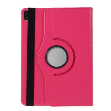 Husă Folio Rotativă 360 iPad Air 11 2024/2025 - Roz Intens