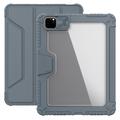 Husă Folio Smart iPad Air 11 (2024)/iPad Pro 11 2022/2021/2020/iPad Air 2022/2020 - Nillkin Bumper - Gri / Transparent