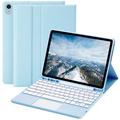Carcasă cu tastatură Bluetooth pentru iPad Air 11 2026/2025/2024/iPad Air 2022/2020 - Albastru Deschis