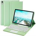 Carcasă cu tastatură Bluetooth pentru iPad Air 11 2026/2025/2024/iPad Air 2022/2020 - Verde