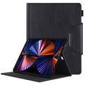 Husă Smart Folio iPad Air 13 2024/2025/2026/iPad Pro 12.9 2018/2020/2021/2022 - Negru