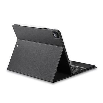 Husă cu Tastatură Bluetooth iPad Air 13 2024/2025/iPad Pro 12.9 (2022) - Dux Ducis - Negru