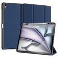 Husă Smart Pliabilă iPad Air 13 2024/2025 - Dux Ducis Domo - Albastru