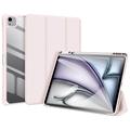 Husă Folio Smart Pliabilă iPad Air 13 (2024) - Dux Ducis Toby - Roz Deschis