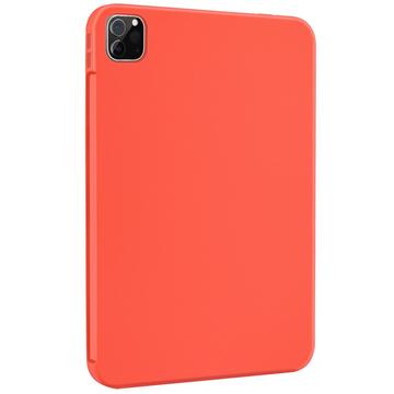 Husă Silicon iPad Air 13 2024/2025/iPad Pro 12.9 2018/2020/2021/2022 - Liquid - Roșu