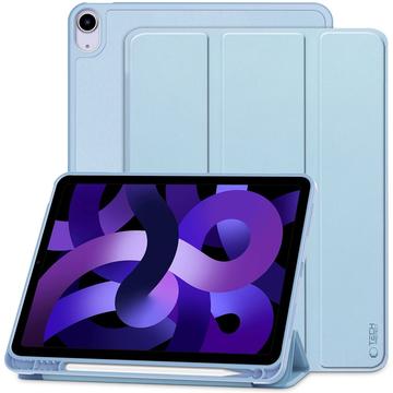 Husă Folio cu trei pliuri iPad Air 11 2024/2025/Air 2020/2022 Tech-Protect SmartCase Pen - Albastru cerul