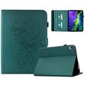 Husă Butterfly Smart Folio iPad Mini (2026) cu compartimente pentru carduri - verde