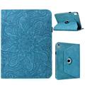 Husă tip folio rotativă iPad Mini (2026) Mandala 360 - Albastru