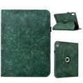 Husă tip folio rotativă iPad Mini (2026) Mandala 360 - Verde