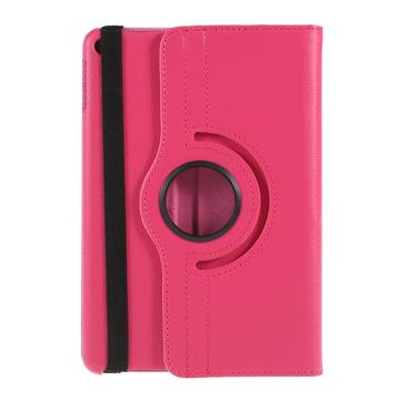 Husă Folio Rotativă 360 iPad Mini (2019) - Roz Intens