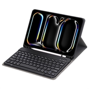 Husă Cu Tastatură Bluetooth iPad Pro 11 2024/2025 - Albastru Închis