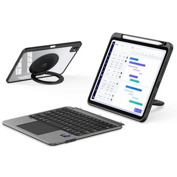 Husă iPad Pro 11 (2024) Dux Ducis VK Hybrid cu tastatură Bluetooth - Negru