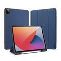 Husă Smart Pliabilă iPad Pro 12.9 2020/2021/2022 - Dux Ducis Domo - Albastru