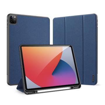 Husă Smart Pliabilă iPad Pro 12.9 2020/2021/2022 - Dux Ducis Domo - Albastru