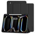 Husă Folio cu trei pliuri iPad Pro 13 2024/2025 Tech-Protect SmartCase Pen - Negru