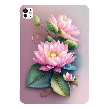 Husă TPU Subțire Stylish iPad Pro 13 (2024) - Trandafir