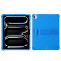 Husă din silicon iPad Pro 13 (2025) cu Kickstand - Albastru