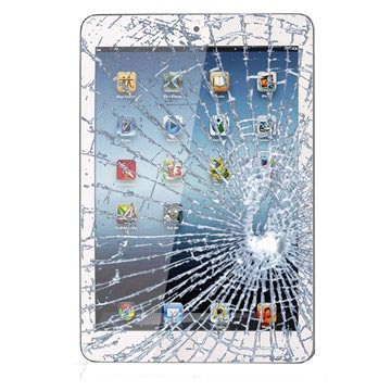 Reparație Geam Cu Touchscreen iPad mini - Alb