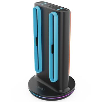 iPega PG-SW2051 Dock de încărcare Nintendo Switch 2 Joy-Con cu 4 sloturi - negru