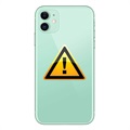 Reparație Capac Baterie iPhone 11 - inclusiv ramă - Verde