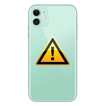 Reparație Capac Baterie iPhone 11 - inclusiv ramă - Verde