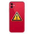 Reparație Capac Baterie iPhone 11 - inclusiv ramă - Roșu