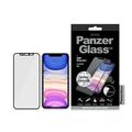 Geam Protecție Ecran iPhone 11/XR - PanzerGlass Case Friendly Swarovski CamSlider - Marginea neagră