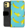 Husă Portofel Premium - iPhone 11 - Banane