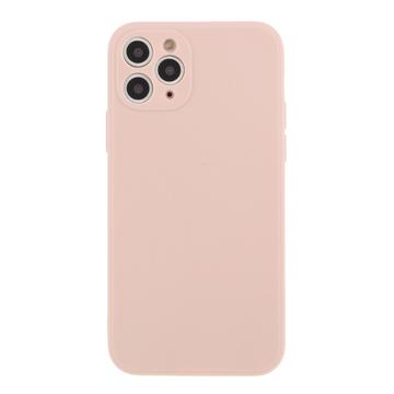 Husă TPU Mată Antiamprentă iPhone 11 Pro - Roz