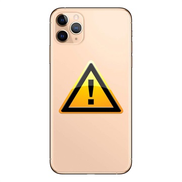 Reparație Capac Baterie iPhone 11 Pro Max - inclusiv ramă - Auriu
