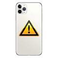 Reparație Capac Baterie iPhone 11 Pro Max - inclusiv ramă - Argintiu