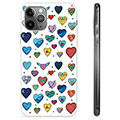 Husă TPU - iPhone 11 Pro Max - Inimi