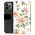 Husă Portofel Premium - iPhone 11 Pro - Floral
