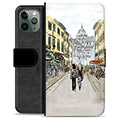 Husă Portofel Premium - iPhone 11 Pro - Strada Italiei