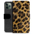 Husă Portofel Premium - iPhone 11 Pro - Leopard