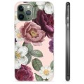Husă TPU - iPhone 11 Pro - Flori Romantice