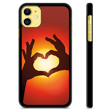 Capac Protecție - iPhone 11 - Silueta Inimii