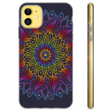 Husă TPU - iPhone 11 - Mandala Colorată