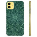 Husă TPU - iPhone 11 - Mandala Verde