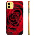 Husă TPU - iPhone 11 - Trandafir